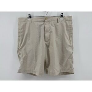 Peter Millar Featherweight Beige Shorts Men's Size 36 Inseam 8.5